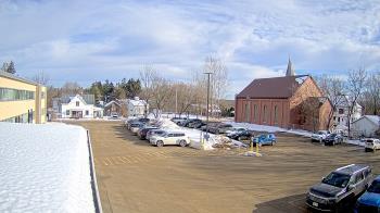 Weather camera view of Antwerp Primary School.