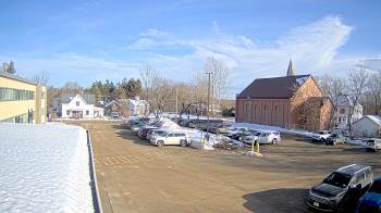 Weather camera view of Antwerp Primary School.