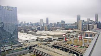 Weather camera view of Mercedes Benz Stadium.