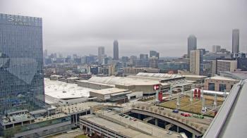 Weather camera view of Mercedes Benz Stadium.