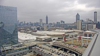 Weather camera view of Mercedes Benz Stadium.