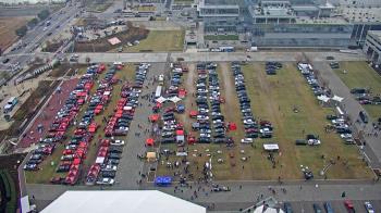 Weather camera view of Mercedes Benz Stadium.