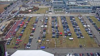 Weather camera view of Mercedes Benz Stadium.