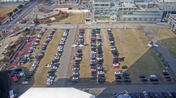 Weather camera view of Mercedes Benz Stadium.