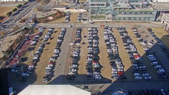 Weather camera view of Mercedes Benz Stadium.