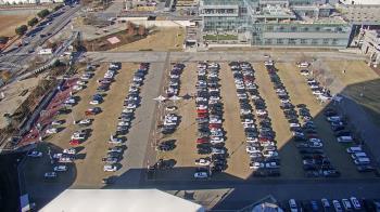 Weather camera view of Mercedes Benz Stadium.