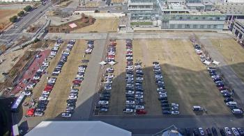 Weather camera view of Mercedes Benz Stadium.