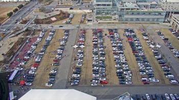 Weather camera view of Mercedes Benz Stadium.