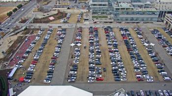 Weather camera view of Mercedes Benz Stadium.