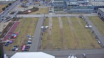 Weather camera view of Mercedes Benz Stadium.