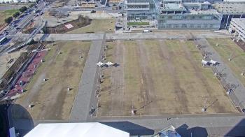 Weather camera view of Mercedes Benz Stadium.