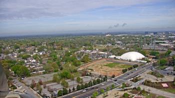Weather camera view of Mercedes Benz Stadium.
