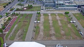 Weather camera view of Mercedes Benz Stadium.