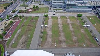 Weather camera view of Mercedes Benz Stadium.