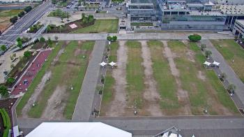 Weather camera view of Mercedes Benz Stadium.