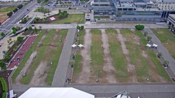 Weather camera view of Mercedes Benz Stadium.