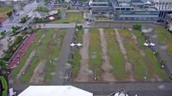 Weather camera view of Mercedes Benz Stadium.