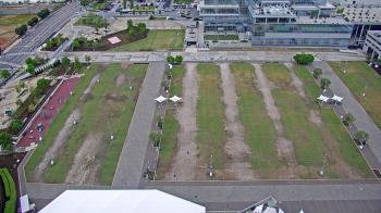 Weather camera view of Mercedes Benz Stadium.