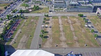 Weather camera view of Mercedes Benz Stadium.