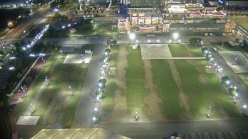 Weather camera view of Mercedes-Benz Stadium 350 ft above street.