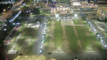Weather camera view of Mercedes-Benz Stadium 350 ft above street.