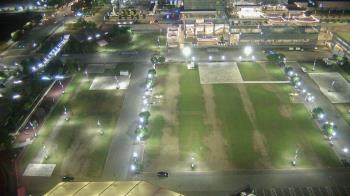 Weather camera view of Mercedes-Benz Stadium 350 ft above street.