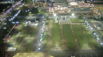 Weather camera view of Mercedes-Benz Stadium 350 ft above street.