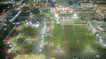 Weather camera view of Mercedes-Benz Stadium 350 ft above street.