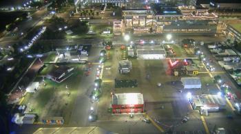 Weather camera view of Mercedes-Benz Stadium 350 ft above street.