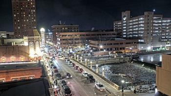 Weather camera view of City of Aurora IL.