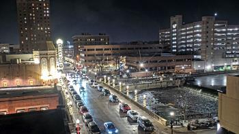 Weather camera view of City of Aurora IL.