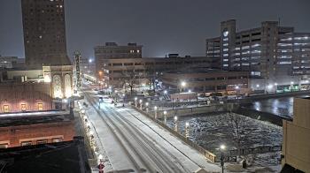 Weather camera view of City of Aurora IL.