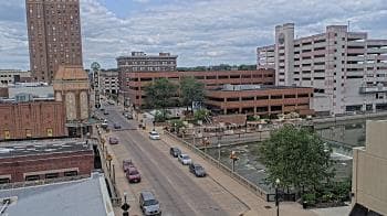 Weather camera view of City of Aurora IL.