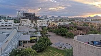 Weather camera view of Arizona Science Center.