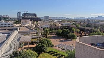 Weather camera view of Arizona Science Center.