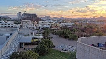 Weather camera view of Arizona Science Center.