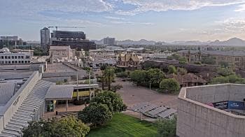 Weather camera view of Arizona Science Center.