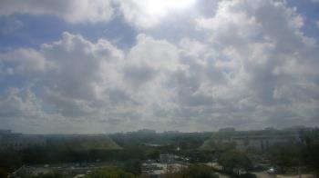 Weather camera view of Broward County EOC.