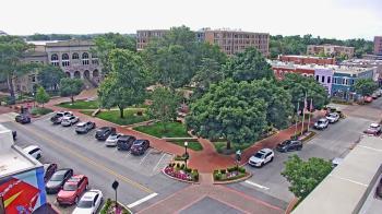 Weather camera view of Walton�s 5 & 10.