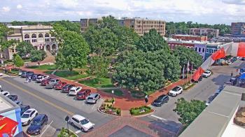 Weather camera view of Walton�s 5 & 10.