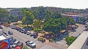 Weather camera view of Walton�s 5 & 10.