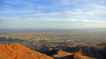 Weather camera view of Boulder City - view from River Mtn.