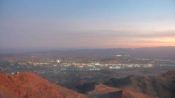Weather camera view of Boulder City - view from River Mtn.