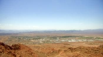 Weather camera view of Boulder City - view from River Mtn.
