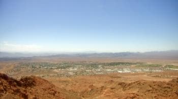 Weather camera view of Boulder City - view from River Mtn.