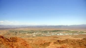 Weather camera view of Boulder City - view from River Mtn.