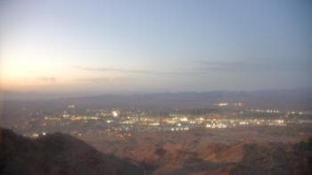 Weather camera view of Boulder City - view from River Mtn.