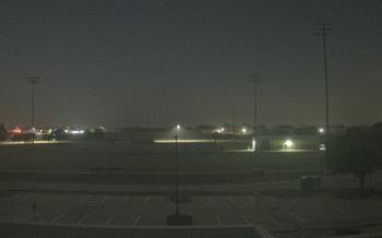 Weather camera view of Bluebonnet Elementary.