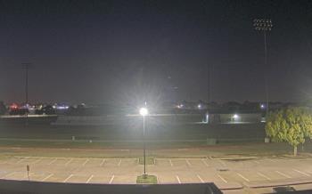 Weather camera view of Bluebonnet Elementary.