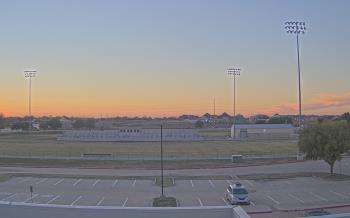 Weather camera view of Bluebonnet Elementary.